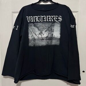 Yeezy | Shirts | Yzy Vultures Vol Long Sleeve Size 1 Cream | Poshmark
